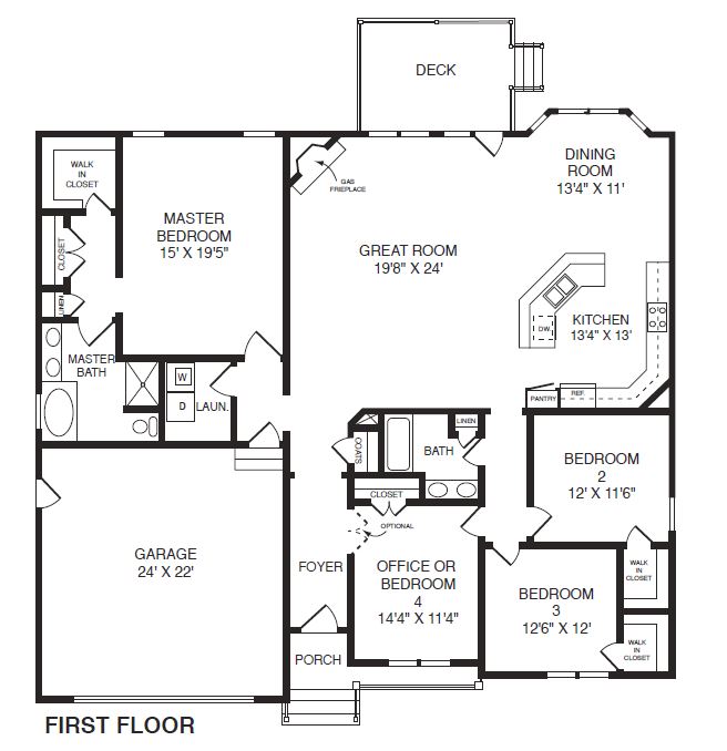 The Edenbrook Floor Plan by Richmond's Local Home