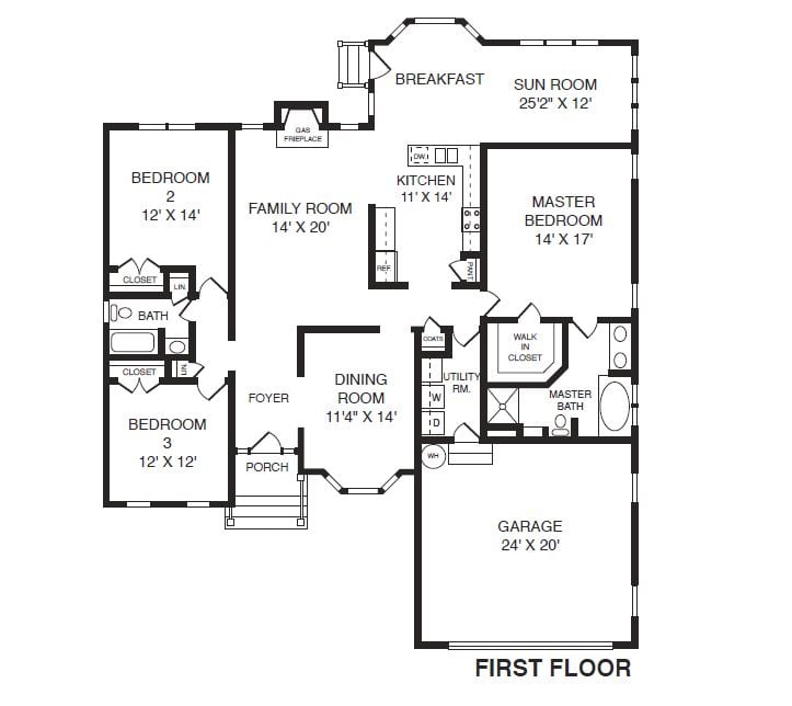 The Palmetto I Floor Plan By Balducci Builders Gardenbrook